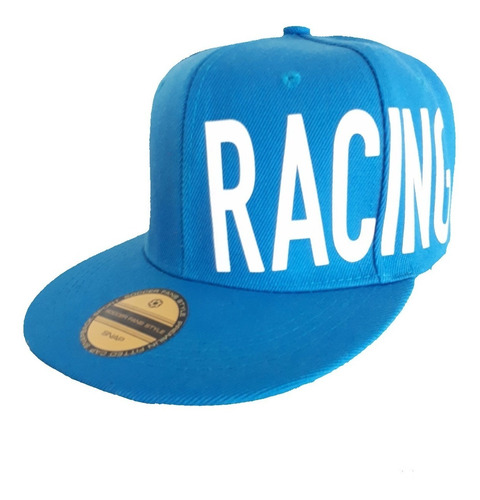 Gorra Plana Racing Celeste Newcaps 