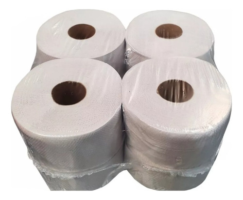 Papel Higienico Jumbo Cono Chico 300 X 8 Un Blanco X 3 Packs