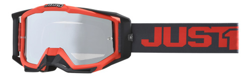 Antiparra Motocross Visor Extra Track Red Grey Just1