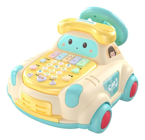 Juguete De Teléfono For Bebés Con Volante For Niños Pequeñ