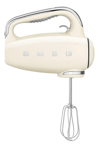 Smeg Cream 50s Retro Electric Hand Mequer Con Juego De Batid
