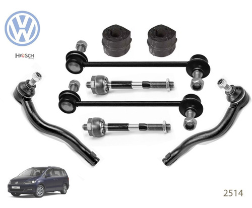 Kit Bieletas Terminales Gomas Cacahuates Vw Sharan 02-08