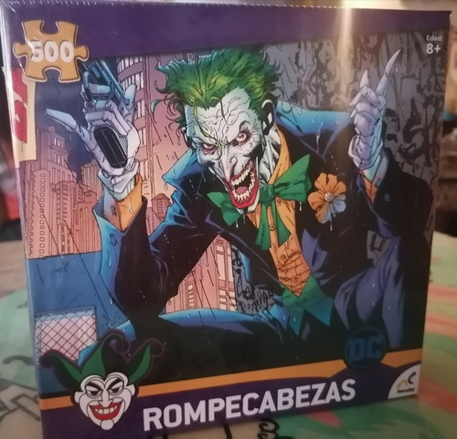 Rompecabezas De 500 Piezas Del Joker Dibujado Por Jim Lee 