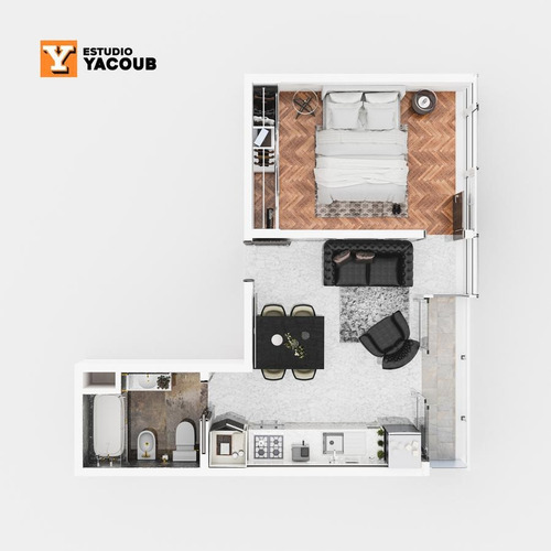 Imagen 4 de 30 de Departamento 1 Dormitorio Venta- (sin Gastos Adicionales)-pozo-emprendimiento.