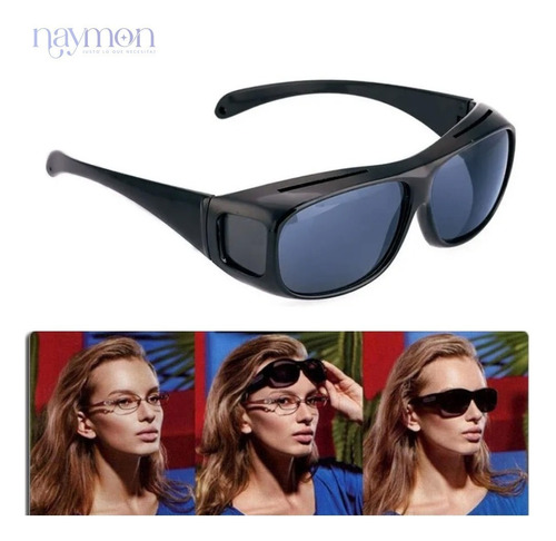 Par Lentes Gafas Sol Polarizados + Vision Nocturna Manejar