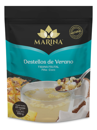 Tisana Gourmet Frutal Marina Destellos De Verano 250g