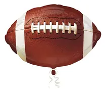 Comprar 15 Globos Balon Futbol Americano 50 Cm Super Deportes Color Café