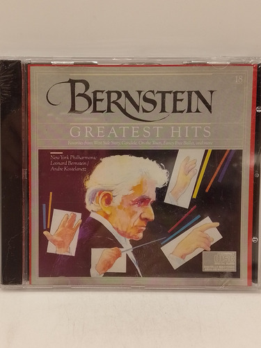 Leonard Bernstein Greatest Hits Cd Nuevo