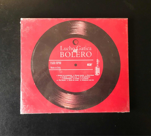 Cd Lucho Gatica Bolero Nuevo Sellado Che Discos