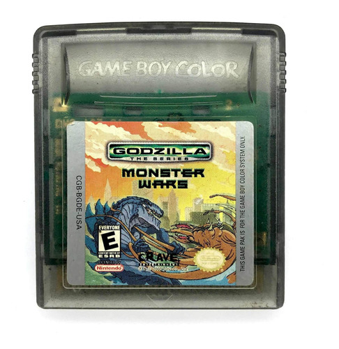 Godzilla Monster Wars - Juego Original Para Game Boy Color