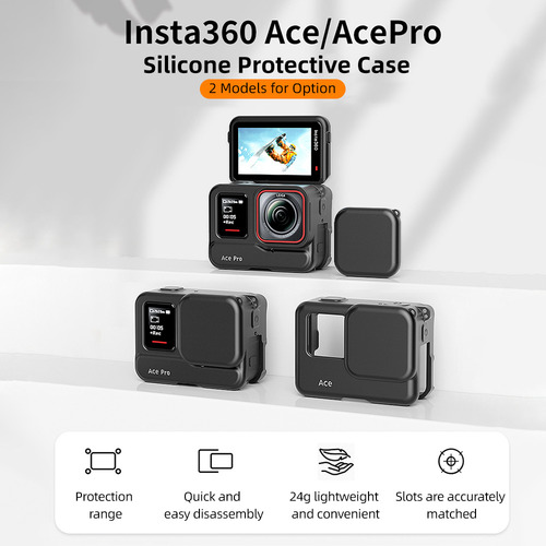 Funda Protectora Camera Ace Vrig Accessory Pro Cap Insta360