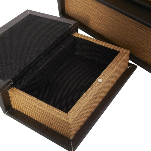 Caja De Almacenamiento De Imitación De Madera Paris, L...