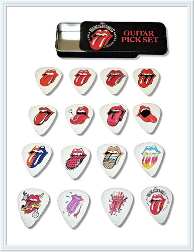 Set 16 Puas The Rolling Stones 50th Aniversario, Importadas