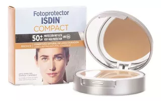 Fotoprotector Isdin Compacto Cremoso Oil Free Spf 50 Protector Solar Matificante Pieles Grasas