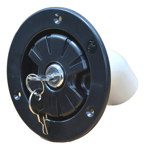 Tapa Tanque De Agua Cerradura Motorhome Embarcación Trailer Negro
