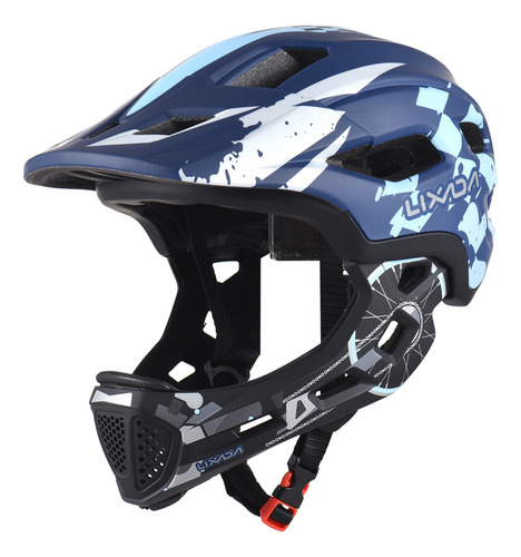 Casco De Ciclismo Para Niños, Casco Integral Desmontable Y A