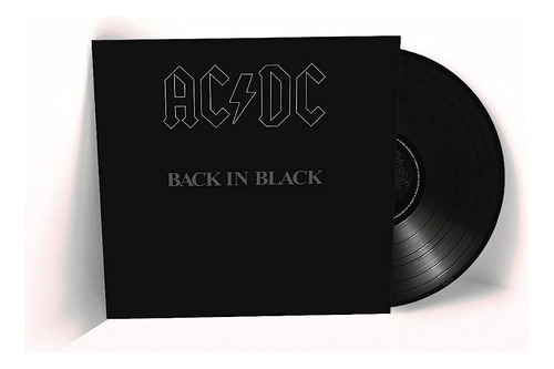 Ac/dc Back In Black Vinilo Remasterizado