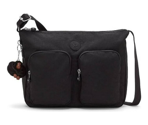 Cartera / Bolso Kipling Modelo Sidney Color Black Tonal Usa