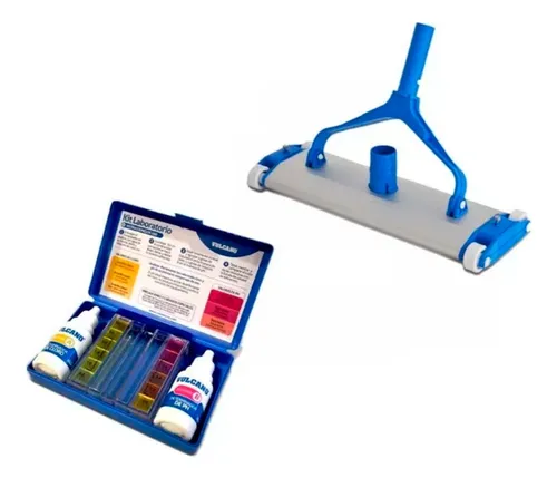 comprar Combo Kit Laboratorio + Barrefondo Aluminio 35 Cm Pileta