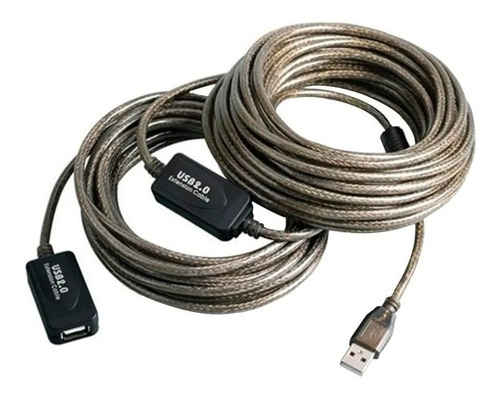 Extensión Cable Usb Activo De 15 Metros