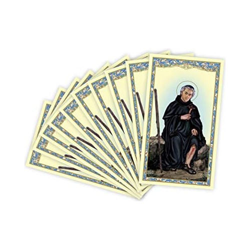 Tarjeta Religiosa De San Peregrino De Cartón Oración ...