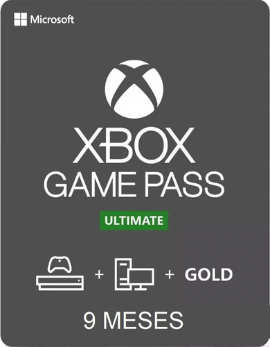 Game Pass Ultimate 9 Meses - Código 25 Dígitos
