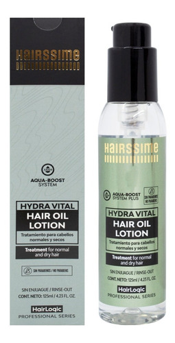 Hairssime Hydra Vital Oil Lotion Serum Hidratante Pelo 3c