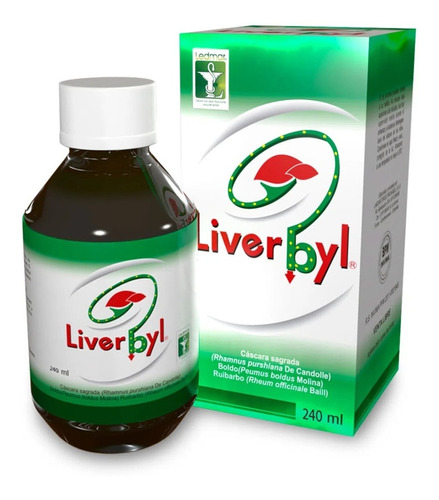 Liverbyl Jarabe Cascara Sagrada - mL a $158