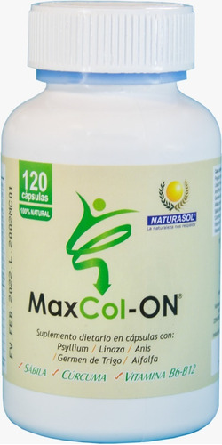 Maxcol-on-forte X120 Capsula - Unidad a $599