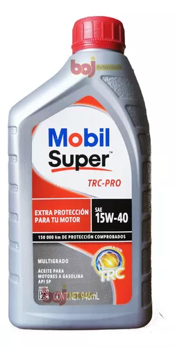 Aceite para Motor Mobil Super Sintetic Blend Multigrado SAE 10W40 (946 –  Refaccionaria MALOC