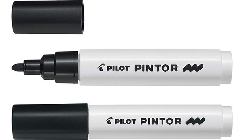 Marcador Pilot 1.4 Black Painter