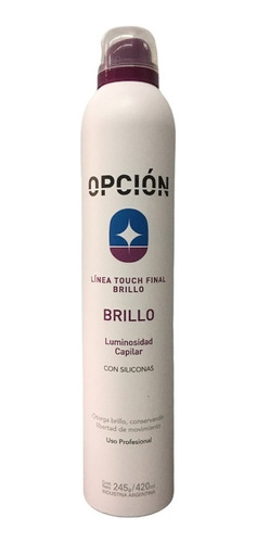 Spray Brillo Opcion Luminosidad Capilar Con Siliconas 420ml