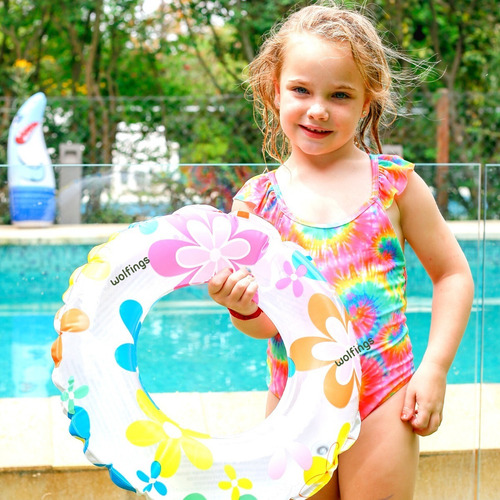 Imagen 2 de 8 de Flotador Aro Inflable Juguete Salvavidas Juego Infantil