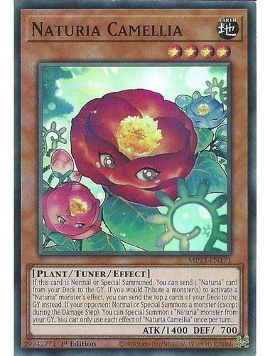 Naturia Camellia - Super Rare    Mp23