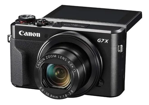 Canon PowerShot Serie G G7 X Mark II compacta cor preto Canon PowerShot Serie G G7 X Mark II compacta cor preto