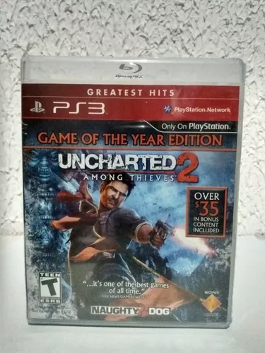 Jogo Uncharted 3 - Ps3 - Mídia Física - Capa Raríssima