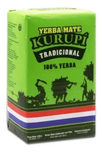 comprar 5 Un Erva Mate Para Terere Kurupi Sabor Tradicional  500g