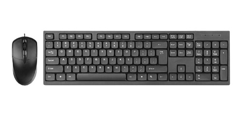 Combo Teclado + Mouse Gamer Cableado Mixie Bm530 Febo