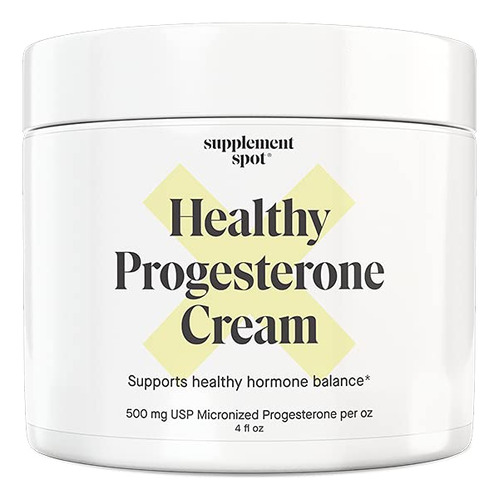 Supplement Spot Crema De Progesterona Saludable Para Mujeres