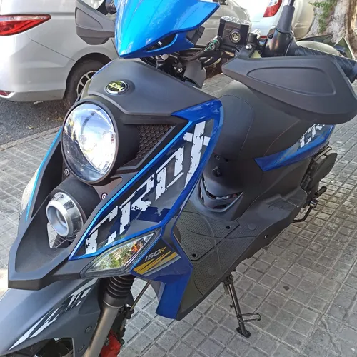 Scooter Sym Crox 150r Automática 4 Tiempos Tablero Digital