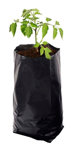 Bolsa Para Vivero Negra 2 Kg 20x25 Cm