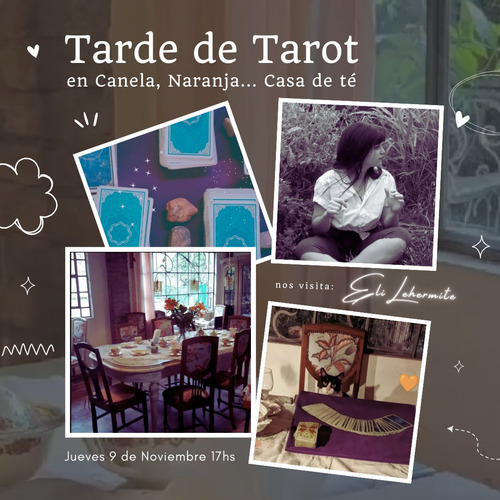 Tarot, Juntada Entre Amigas/os, Lectura Grupal Eventos