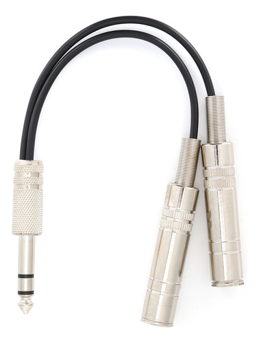 Cable Hembra Doble De 6,35 Mm A 6,35 Mm Con Blindaje De 2 Hi