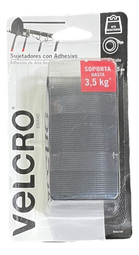 Velcro 90cm X 5cm Fuerza Industrial Soporta Hasta 3.5 Kilos