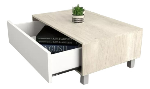 Mesa Ratona Moderna De Living Minimalista Nordica Premium