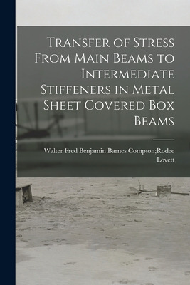 Libro Transfer Of Stress From Main Beams To Intermediate ...