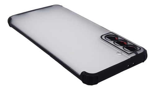 Carcasa Para Samsung S21 Plus Reforzado Protección Cámara Nombre Del Diseño Borde Color Color Negro