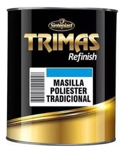 Masilla De Relleno Poliester Tradicional Trimas 500g Pf