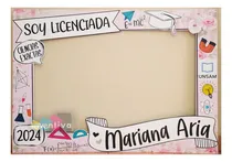Comprar Cartel Recibida Egresados Marco Selfie 100x70 Personalizado