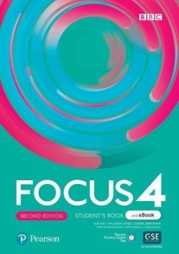 Focus 4 Br -    Student`s Book & Ebook With Extra Digital Activities & App* 2nd Ed*, De Indefinido. Editorial Pearson Education, Tapa Blanda En Inglés, 0